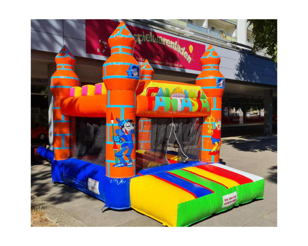 Hüpfburg Paul für Kinder Hüpfburg Dresden mieten